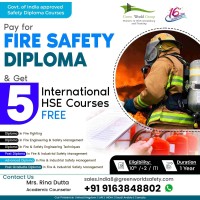 Pay for Fire Safety Diploma Course  Gain 5 Intl HSE Courses  FREE